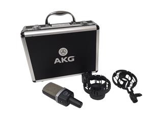 MICROPHONE: AKG MODEL C 214 MICROPHONE, SERIAL NUMBER 296888, AKG